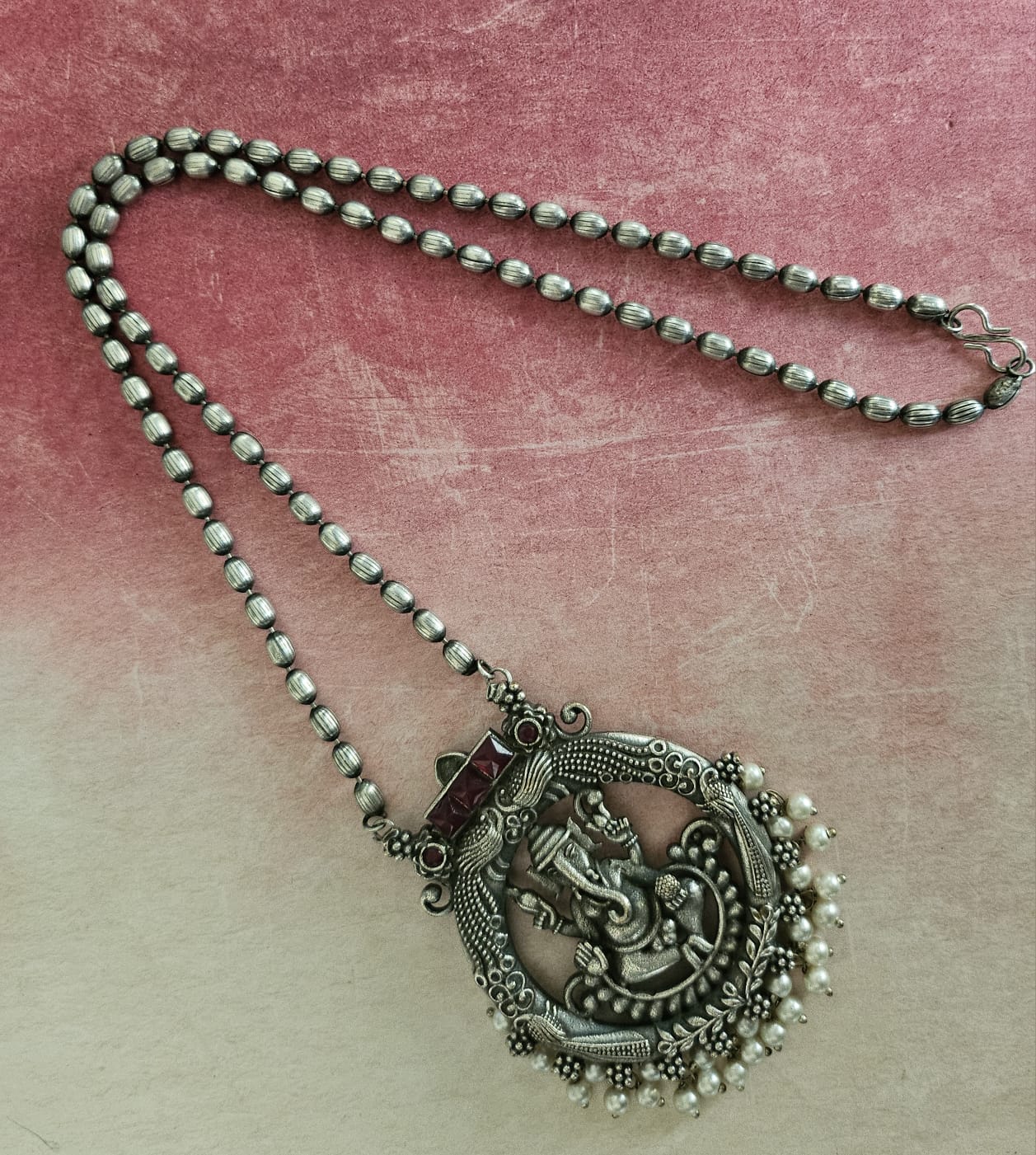 German silver necklace