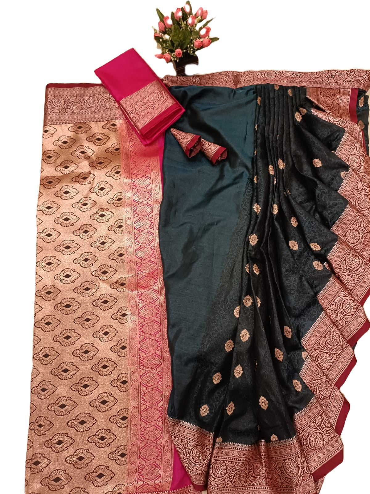 12 Var Stitched Nauvari saree - Rajalaxmi style
