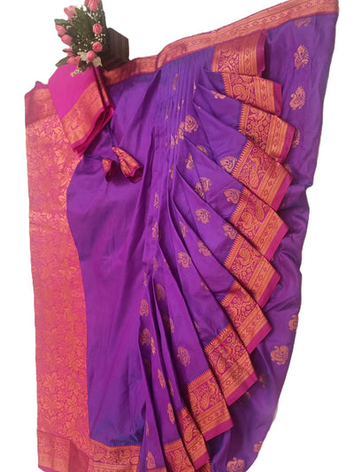 12 Var Stitched Nauvari saree - Rajalaxmi style - Hip 50