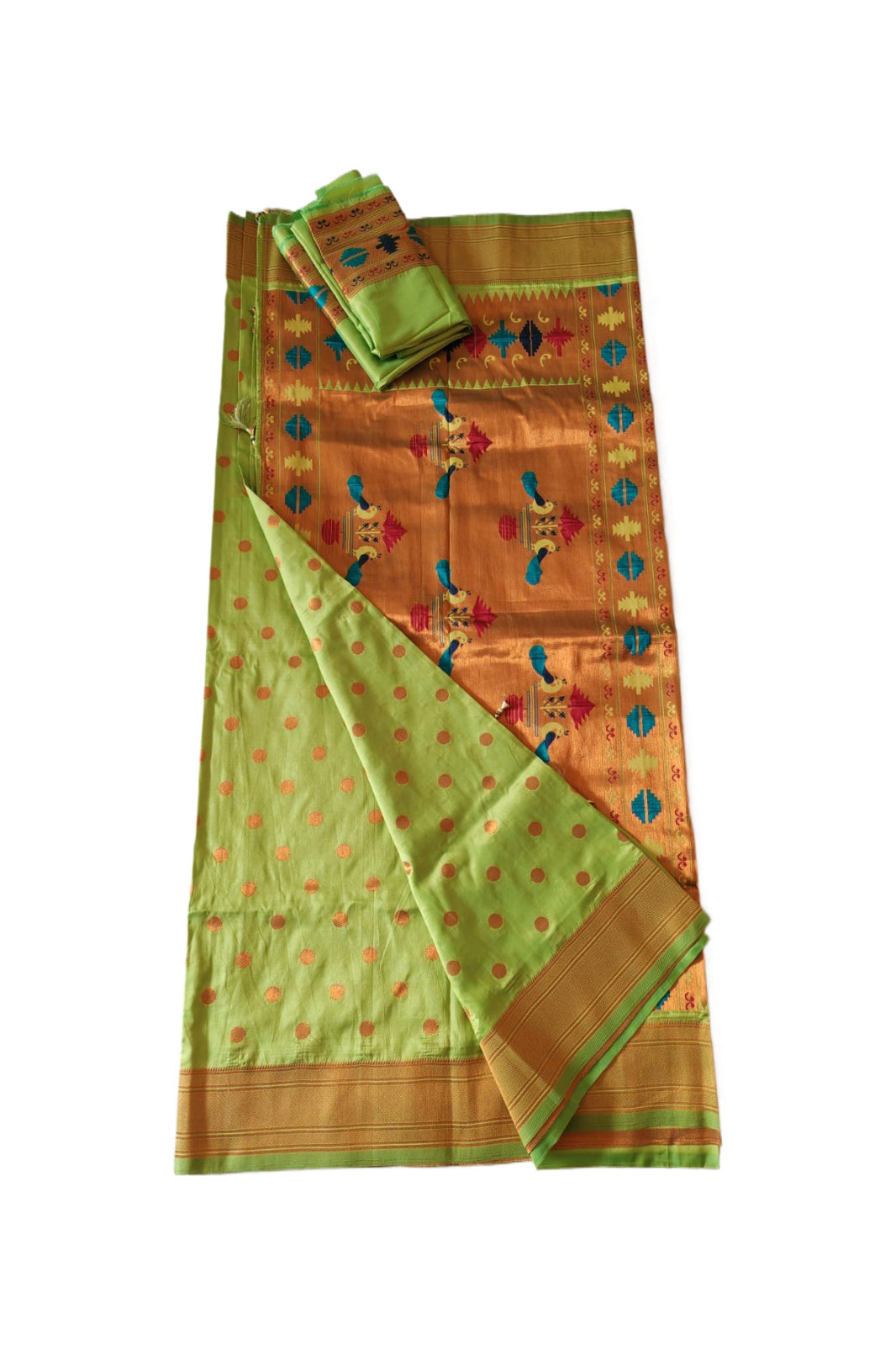 Paithani Zari 6 - With fall and bidding done