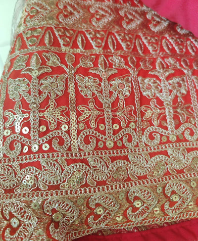 Lahenga Choli -  Georgette (Semi - Stitched)