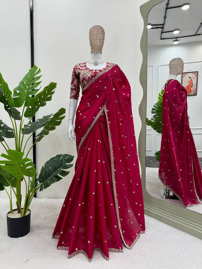 Organza - Readytowear Saree