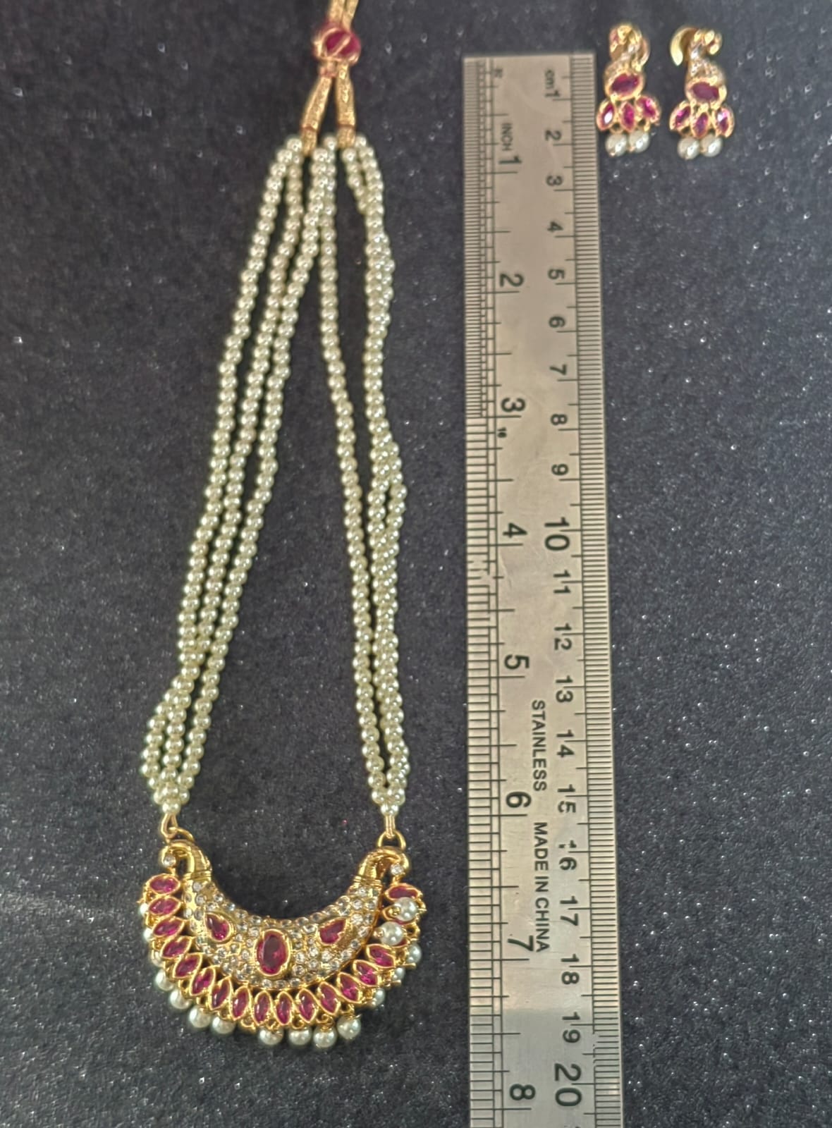 Tanmani Necklace Set - Long  [MUNOV27]