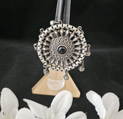 Natural Stones silver replica finger ring