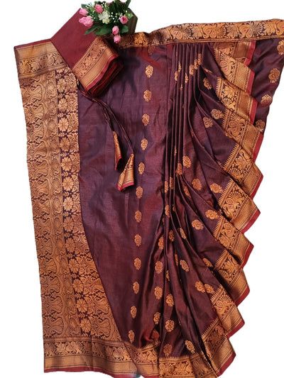 12 var Rajlaxmi style Stitched Nauvari saree - Hip 50 - Design 2