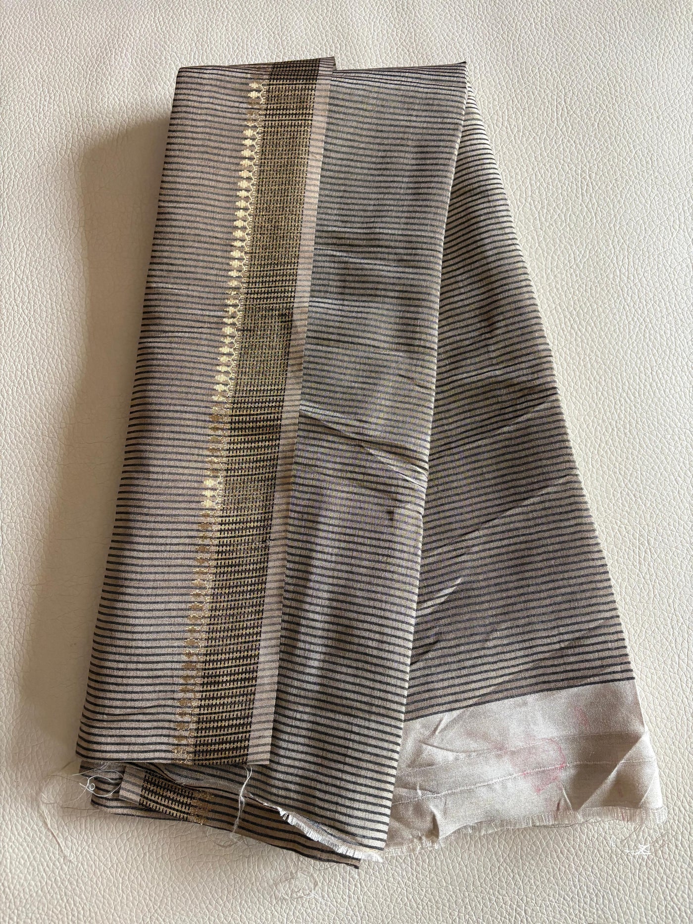 Readytowear saree -  Tussar Cotton