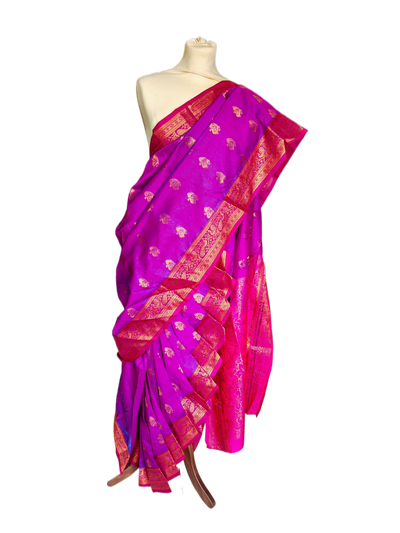 12 Var Stitched Nauvari saree - Rajalaxmi style - Hip 50