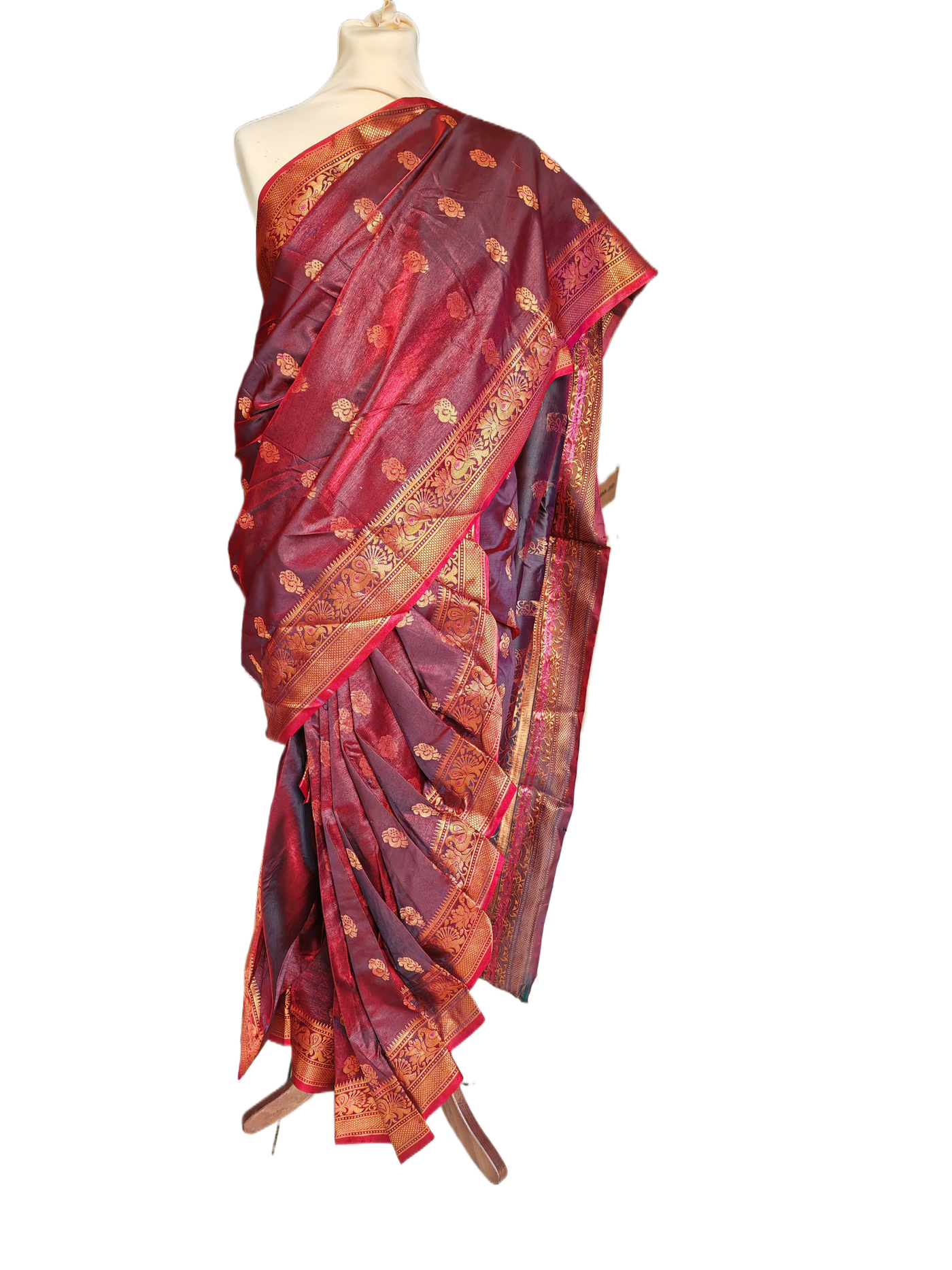 12 var Rajlaxmi style Stitched Nauvari saree - Hip 50 - Design 2