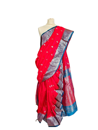 12 var Rajlaxmi style Stitched Nauvari saree - Hip 50