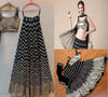 Heavy Sequence Lahenga Choli - Semi Stitched
