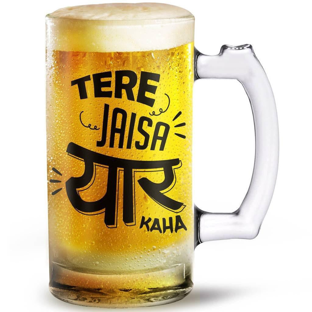 Tere Jaisa Yaar Beer Mug