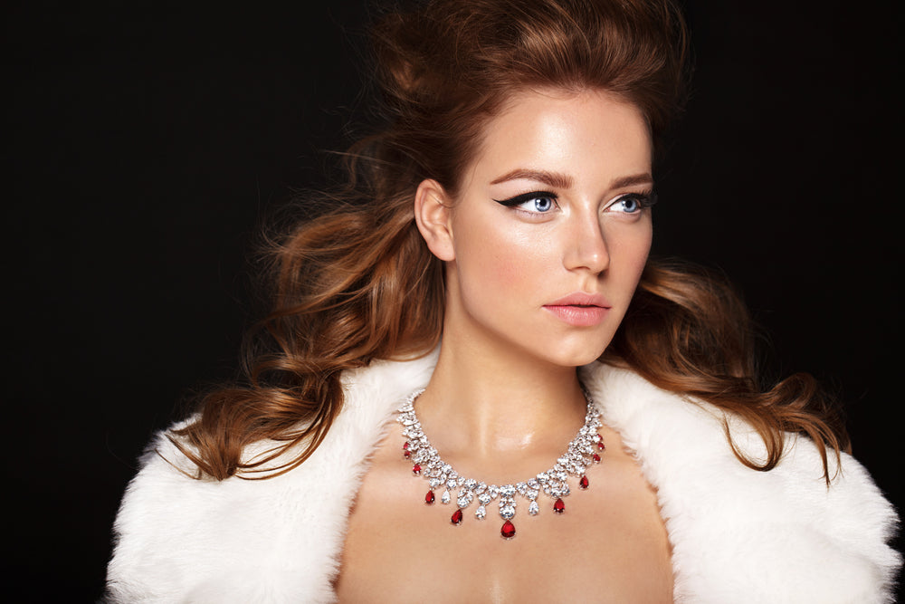 American Diamond Necklace | Fashion Jewellery | PRAAGNEEK