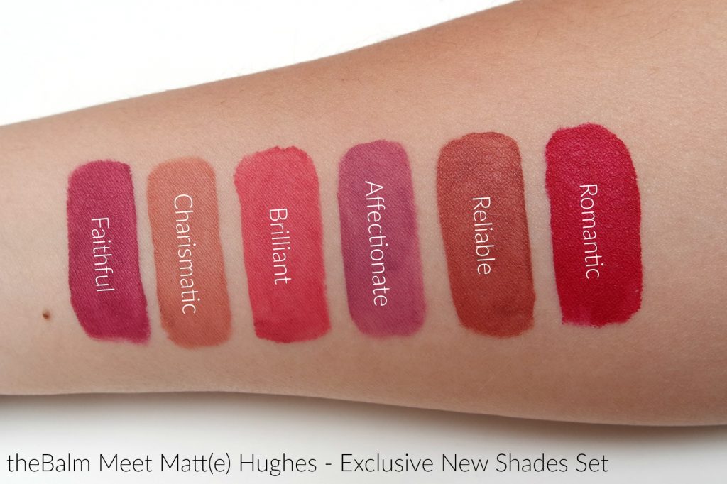 theBalm cosmetics MEET MATT(E) HUGES Vol. 2 (6 Mini Liquid Lipsticks) PRAAGNEEK theBalm cosmetics MEET MATT(E) HUGES Vol. 2 (6 Mini Liquid Lipsticks) PRAAGNEEK