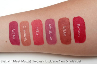 theBalm cosmetics MEET MATT(E) HUGES Vol. 2 (6 Mini Long-Lasting Liquid Lipsticks)