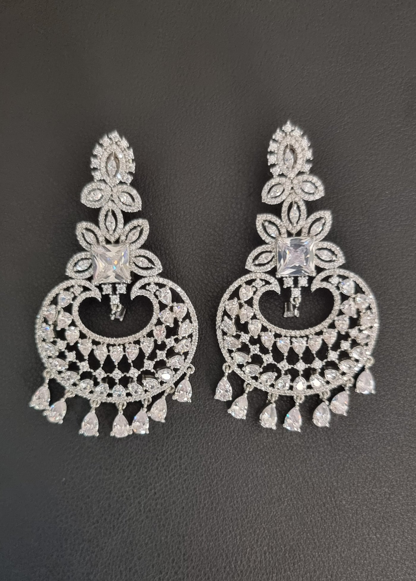 American Diamond (CZ) earrings (MPAD1)