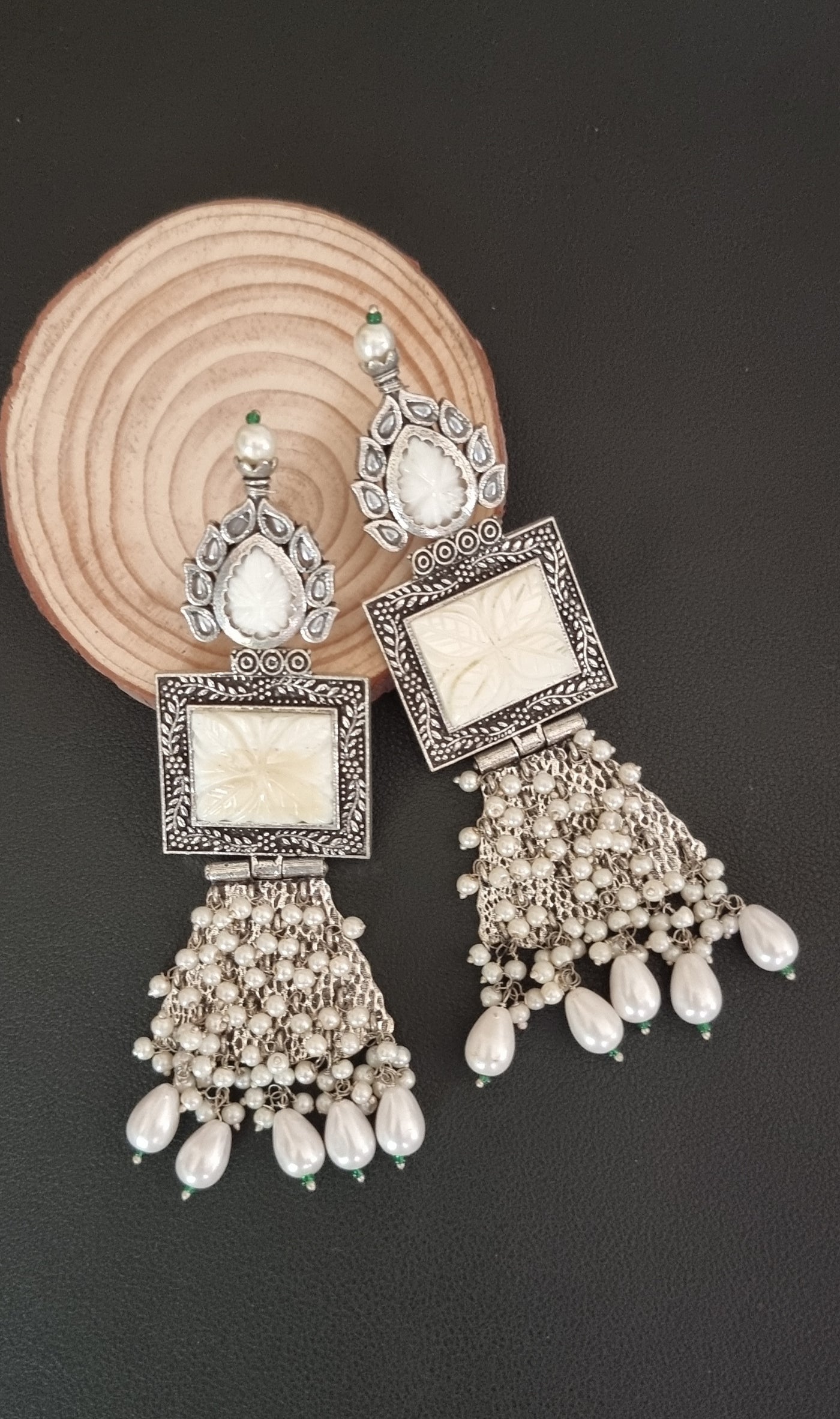 Monalisa Stone Earrings (SJMSEW)