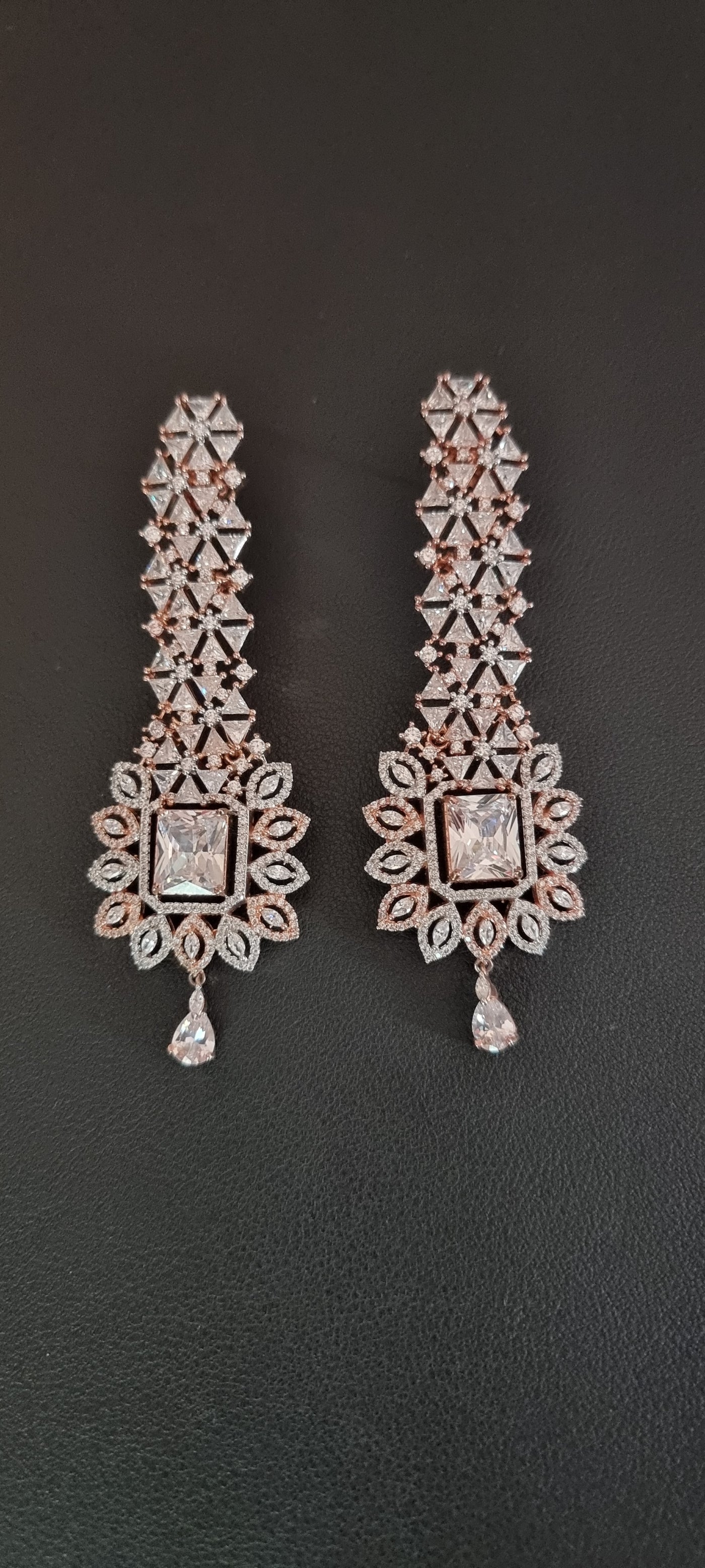 American Diamond (CZ) earrings (SJADE1)