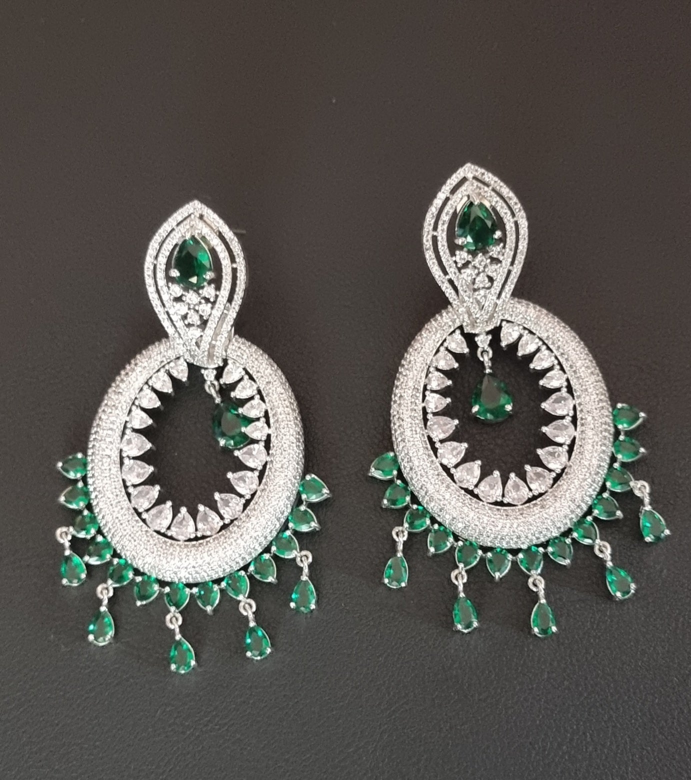 American Diamond (CZ) earrings (MVJ02)